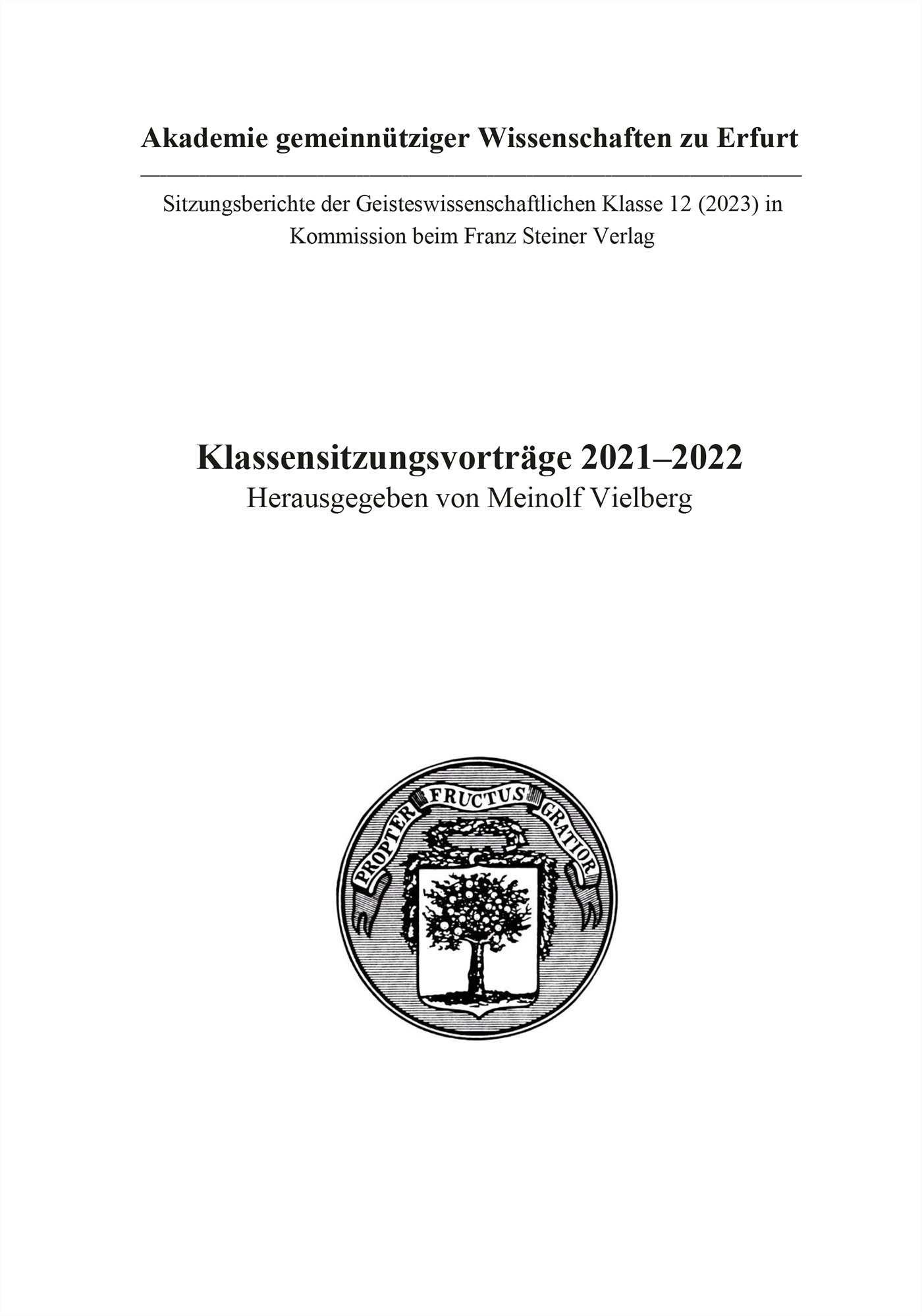 Klassensitzungsvorträge 2021–2022