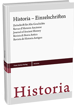Cover of Historia-Einzelschriften