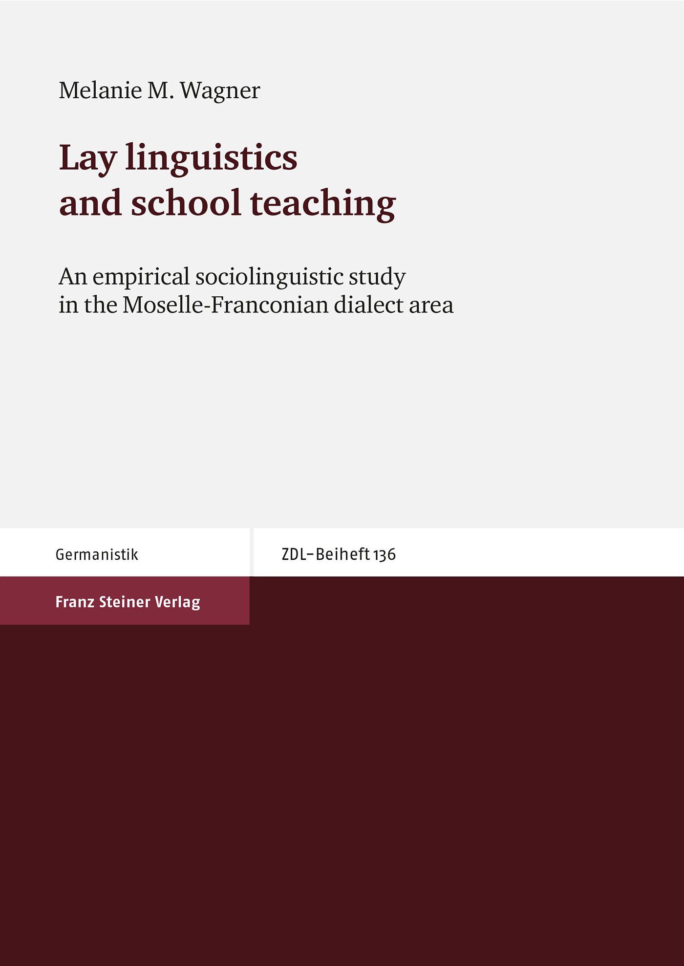 Lay linguistics and school teaching