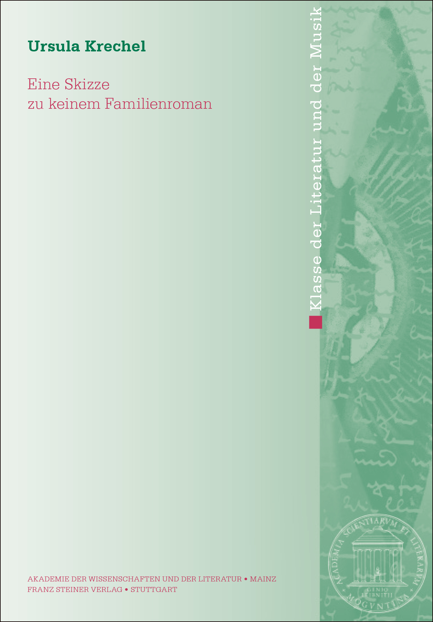 Eine Skizze zu keinem Familienroman