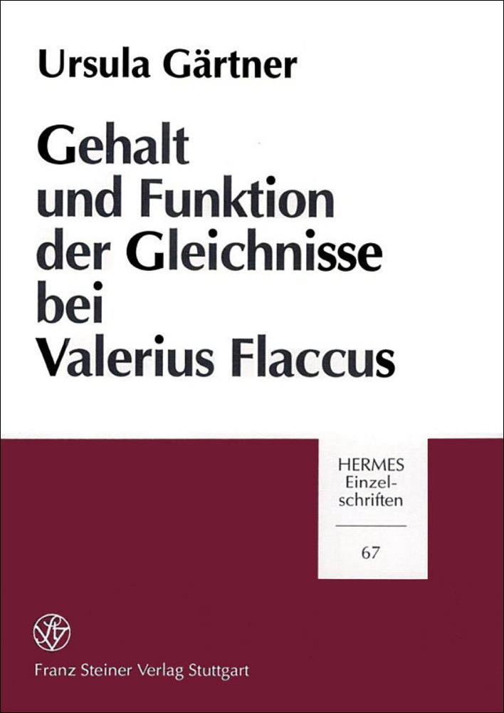 Gehalt und Funktion der Gleichnisse bei Valerius Flaccus