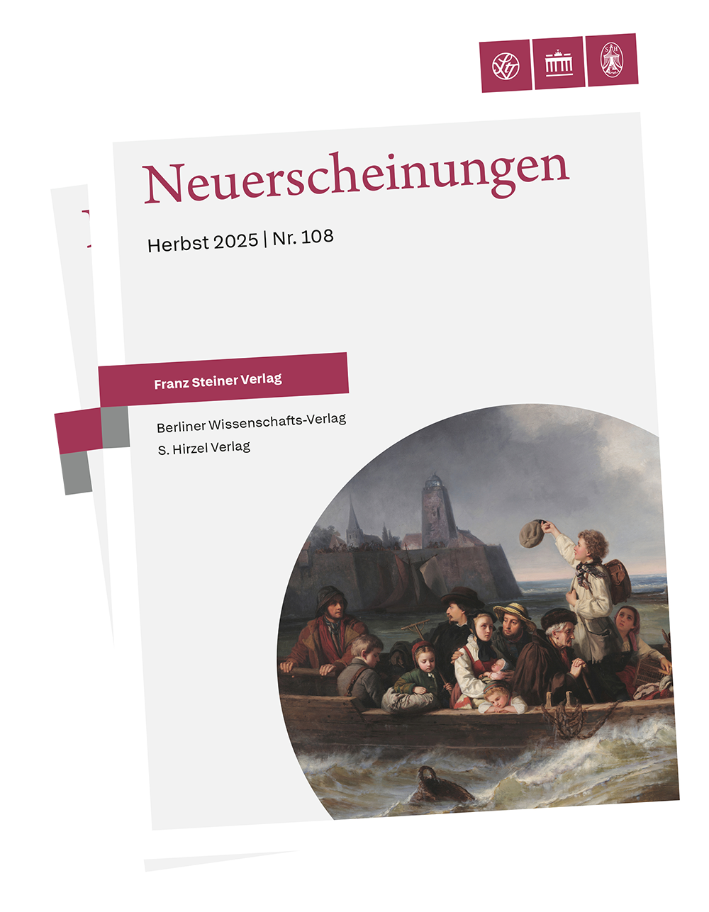 Cover Steiner-Katalog Frühjahr 2025