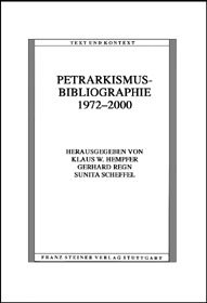 Petrarkismus-Bibliographie 1972-2000