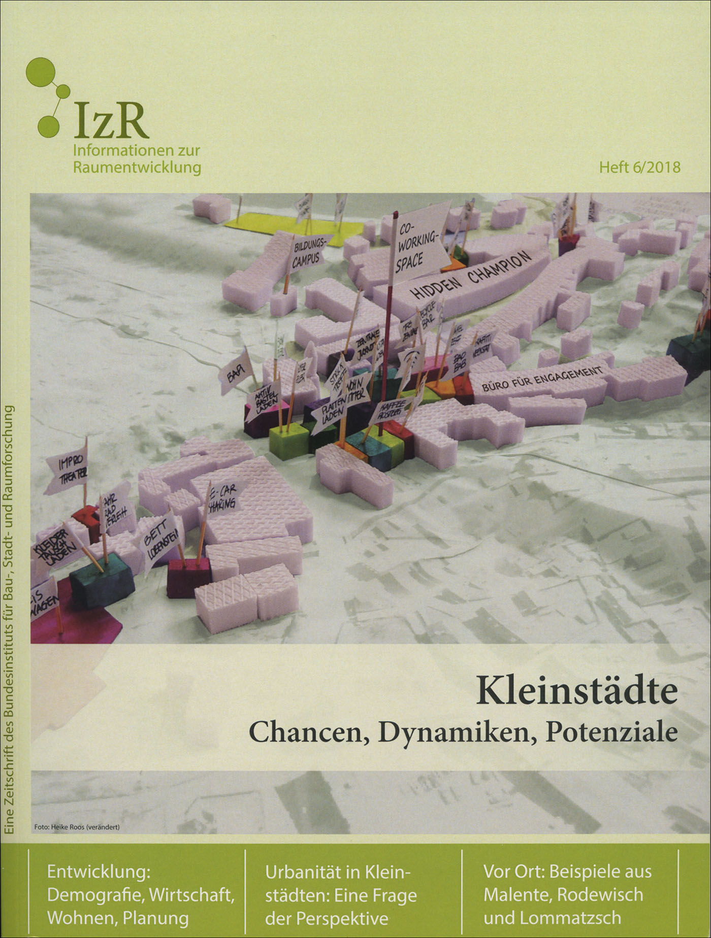 Cover der Zeitschrift IZR Heft 2018/6