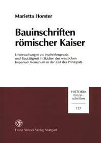 Bauinschriften römischer Kaiser