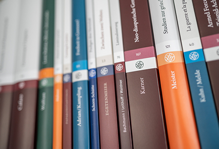 Manuskript eines Buchprojektes im Franz Steiner Verlag