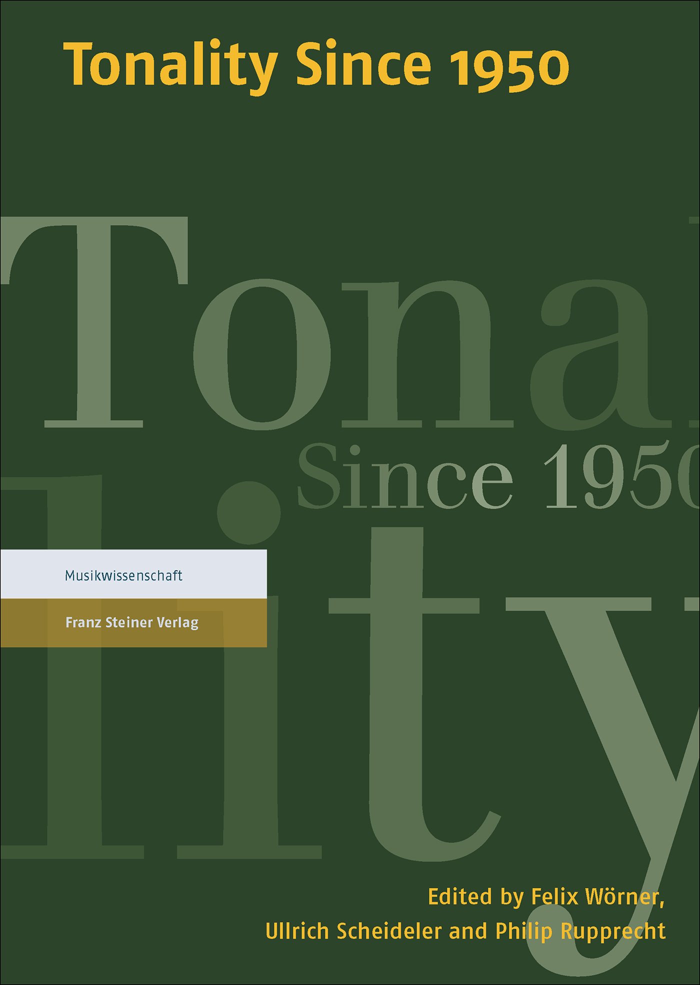Tonality Since 1950