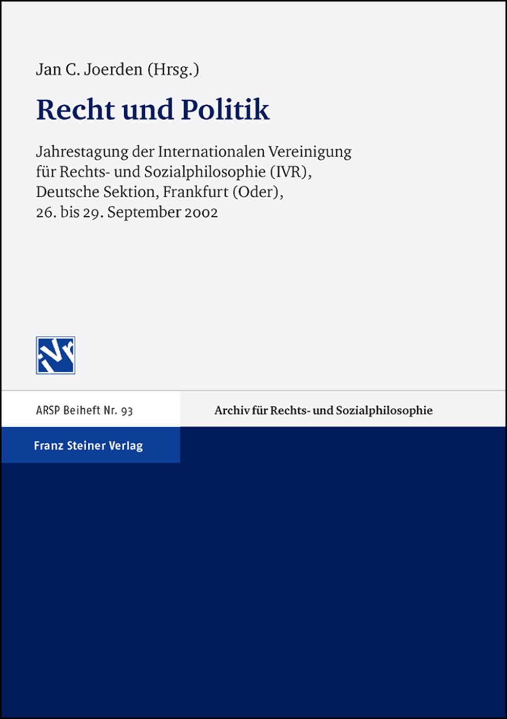 Recht und Politik