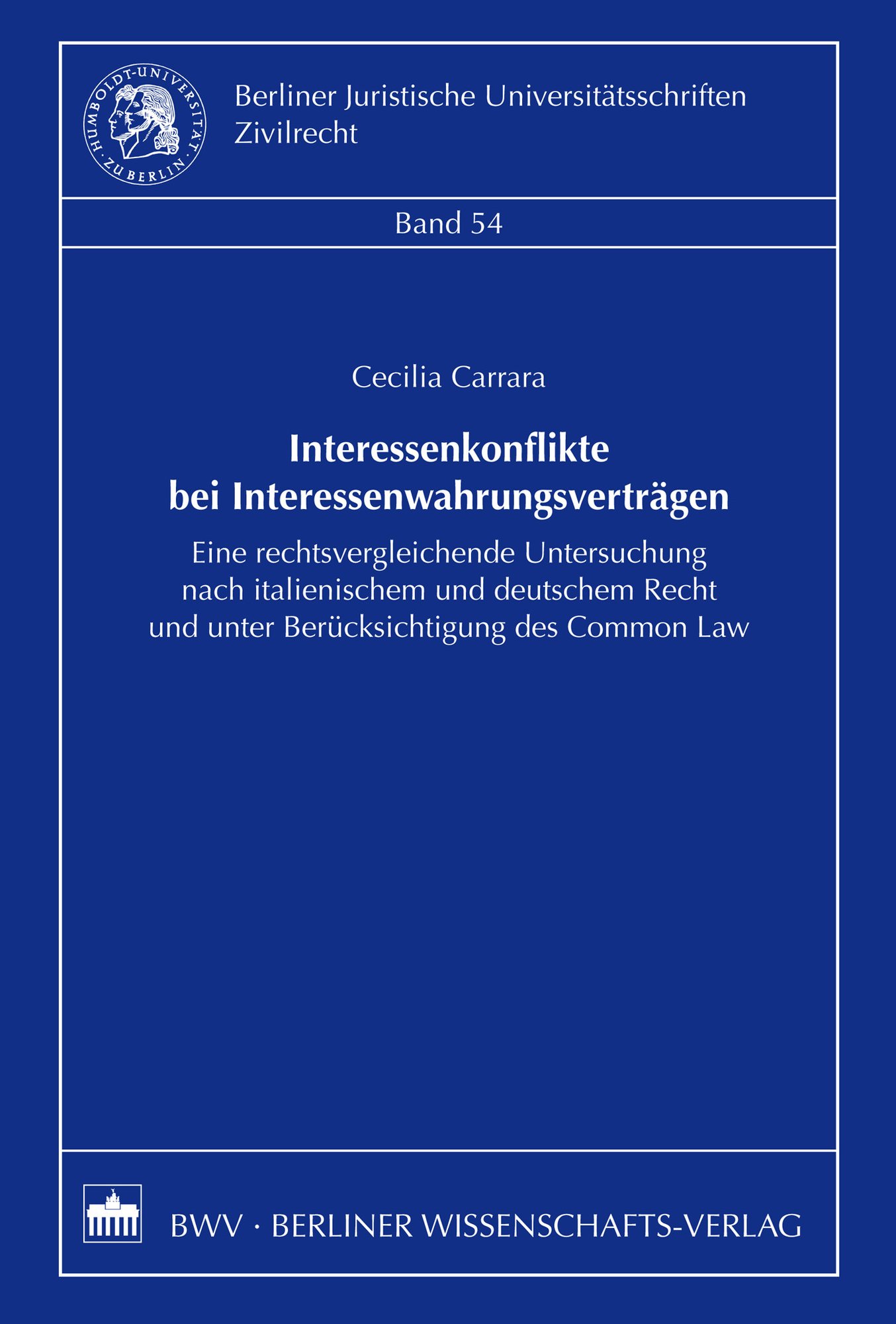 Interessenkonflikte bei Interessenwahrungsverträgen