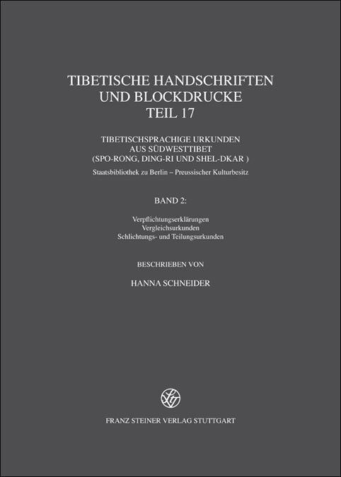 Tibetische Handschriften und Blockdrucke
