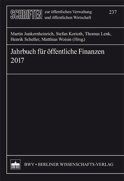 Jahrbuch für öffentliche Finanzen 2017