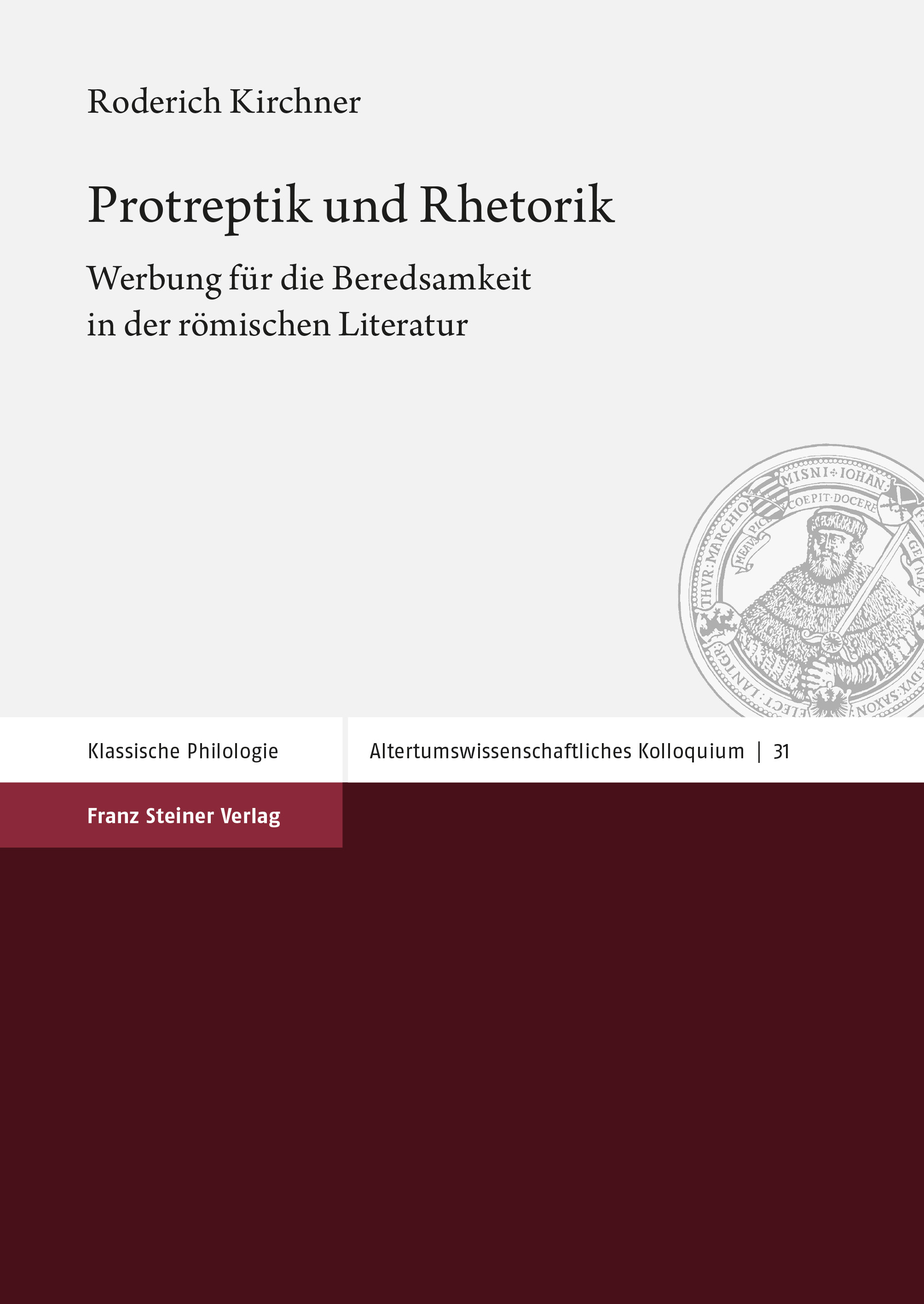Protreptik und Rhetorik