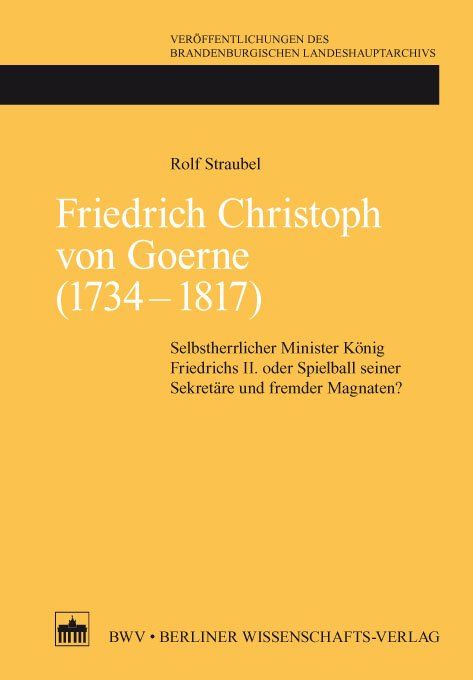 Friedrich Christoph von Goerne (1734 - 1817)