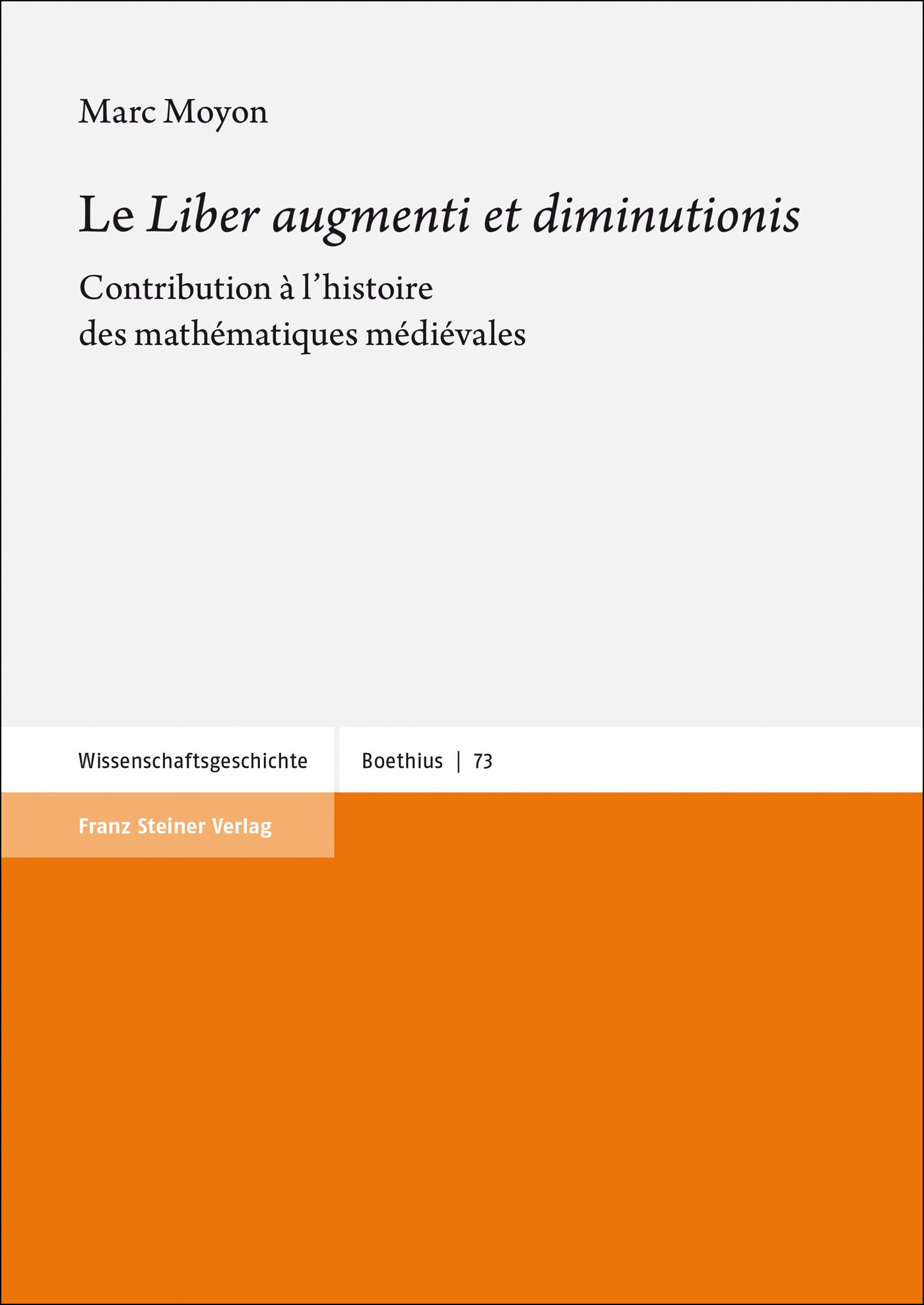 Le "Liber augmenti et diminutionis"