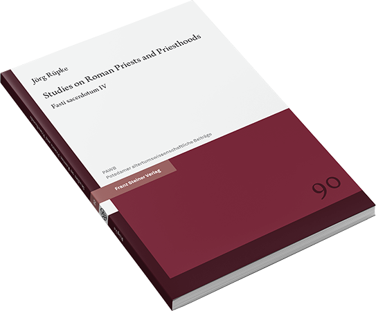 Coverabbildung von Rüpke, Studies on Roman Priests and Priesthoods