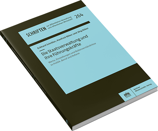 Coverabbildung von Schröter et al., Die Staatsverwaltung und ihre Führungskräfte