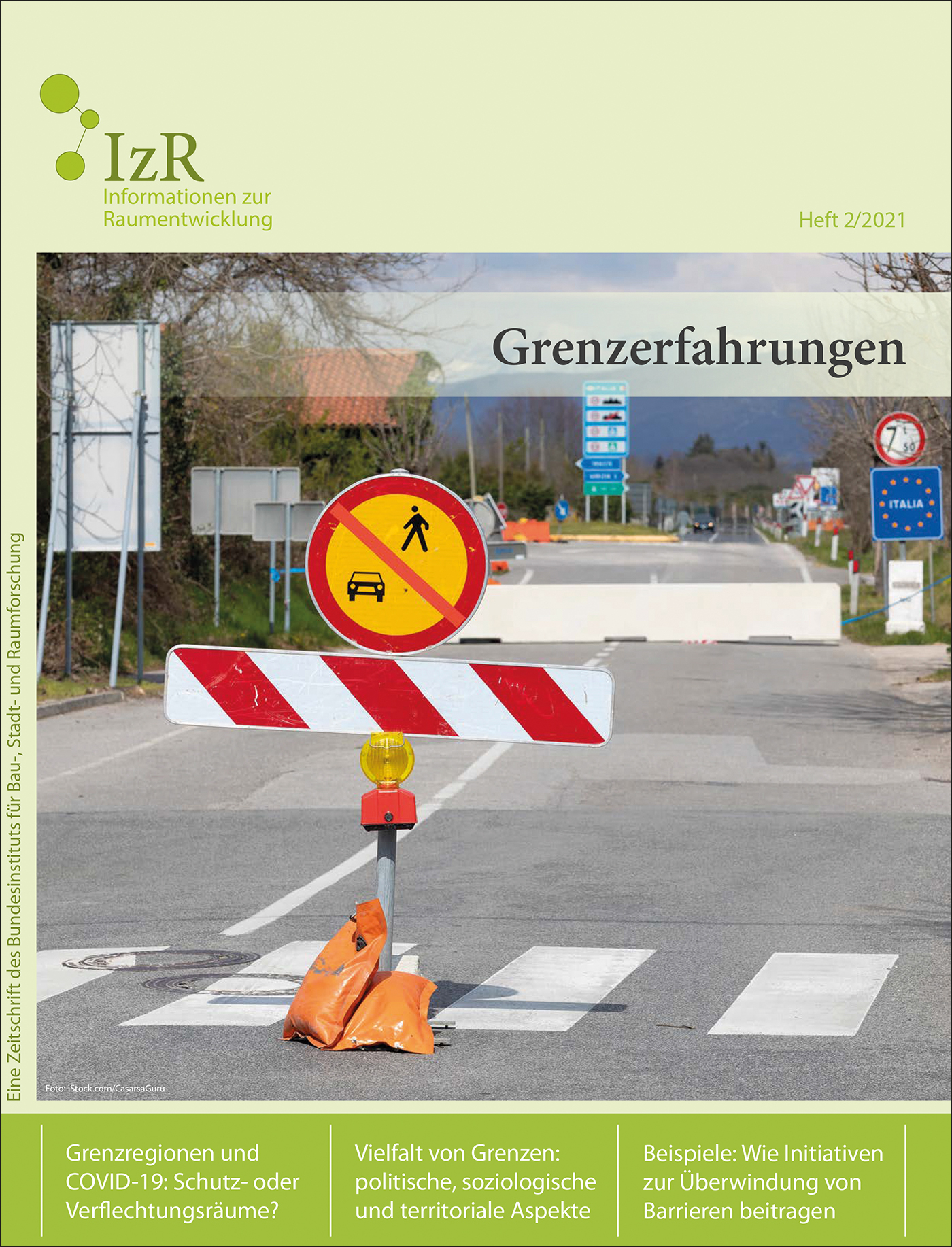 Cover der Zeitschrift IZR Heft 2021/2