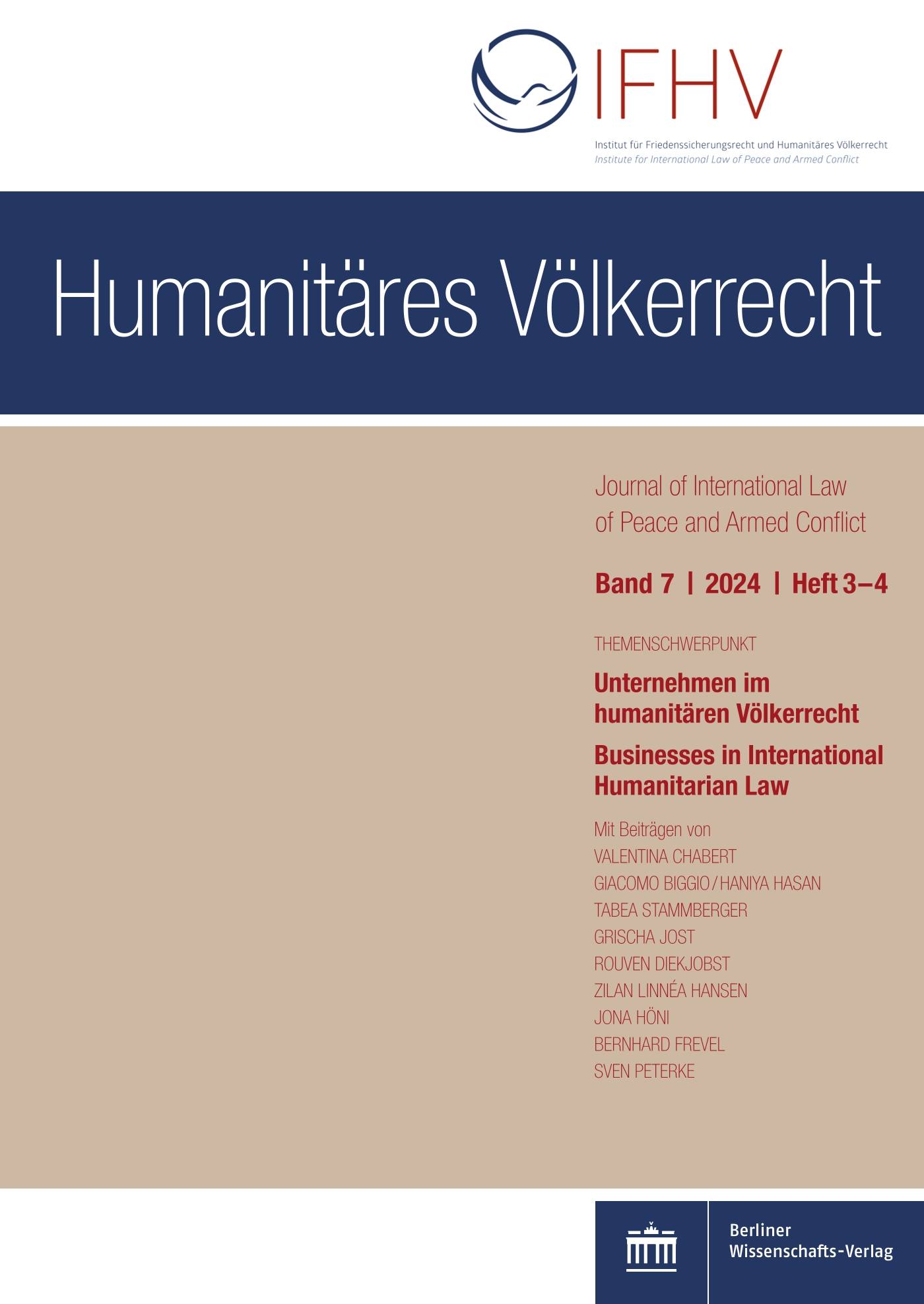 Humanitäres Völkerrecht - online