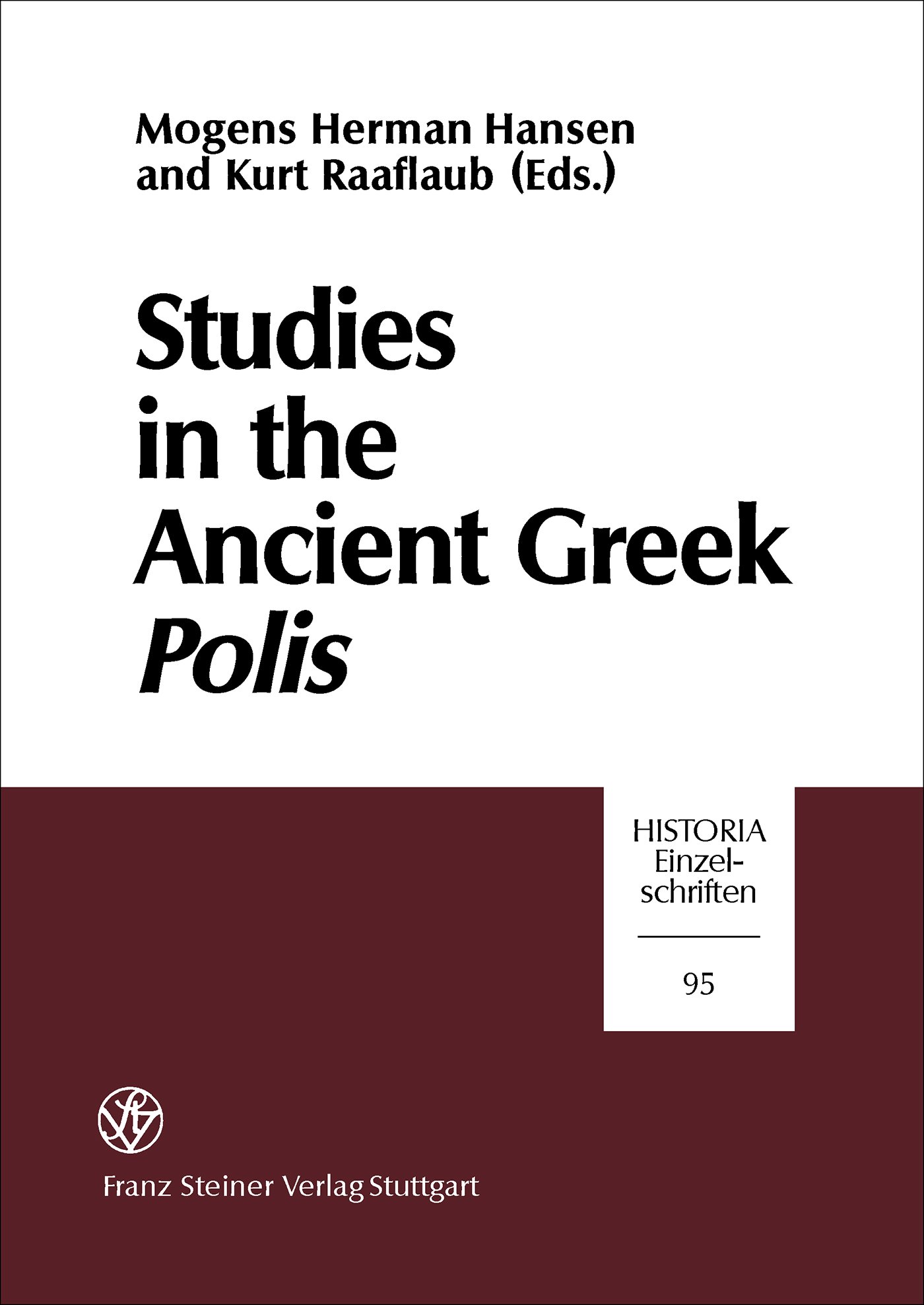 Studies in the Ancient Greek Polis