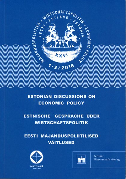 Estnische Gespräche über Wirtschaftspolitik 1–2/2018