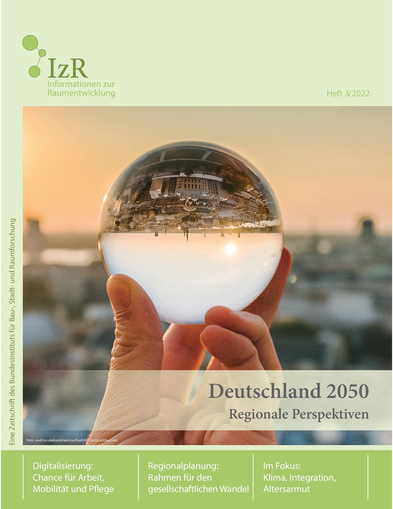Cover der Zeitschrift IZR Heft 2022/3