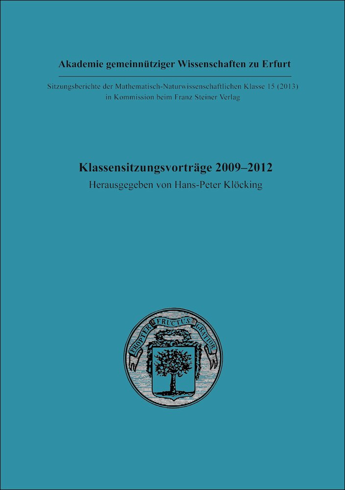 Klassensitzungsvorträge 2009–2012