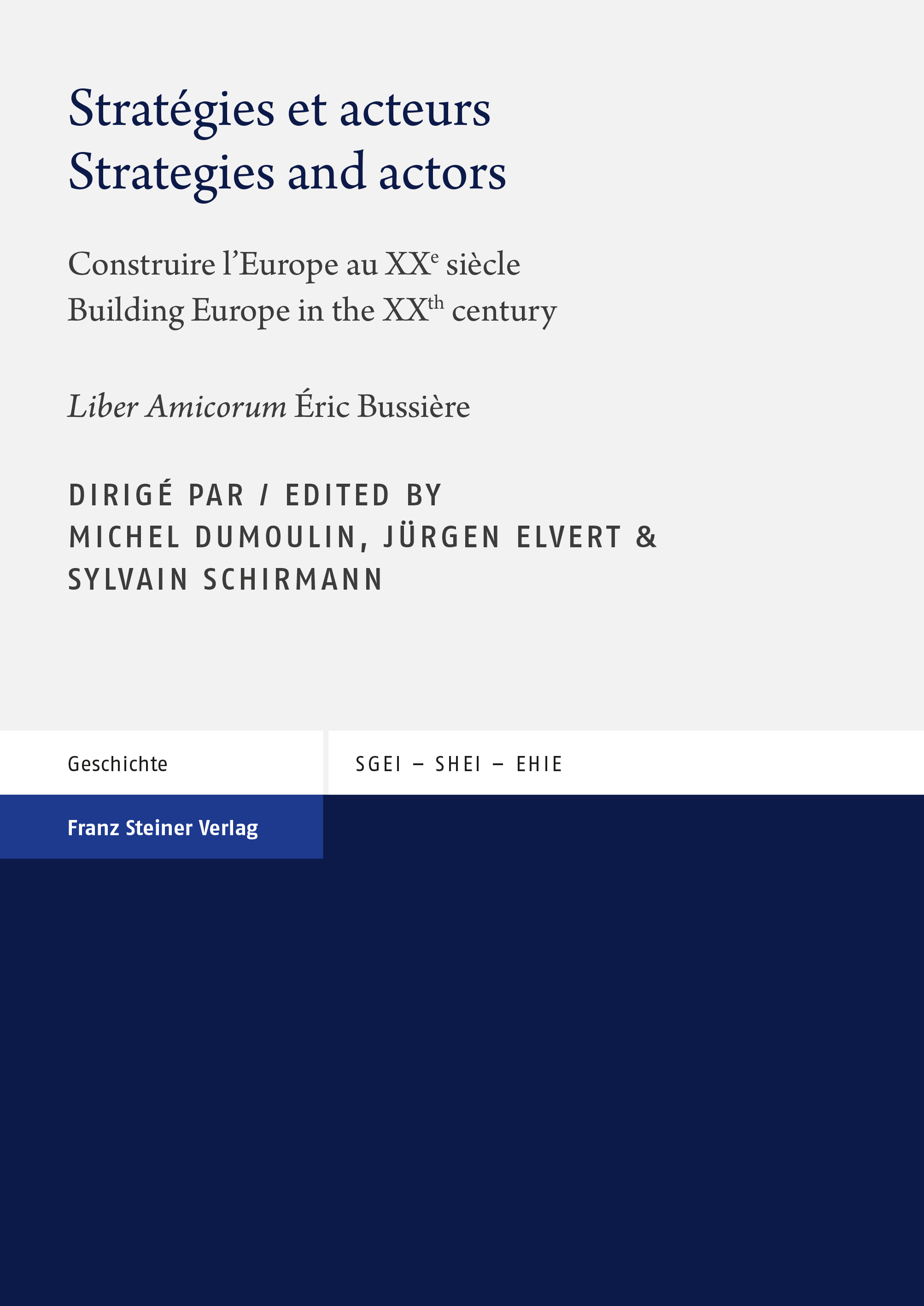 Stratégies et acteurs / Strategies and actors