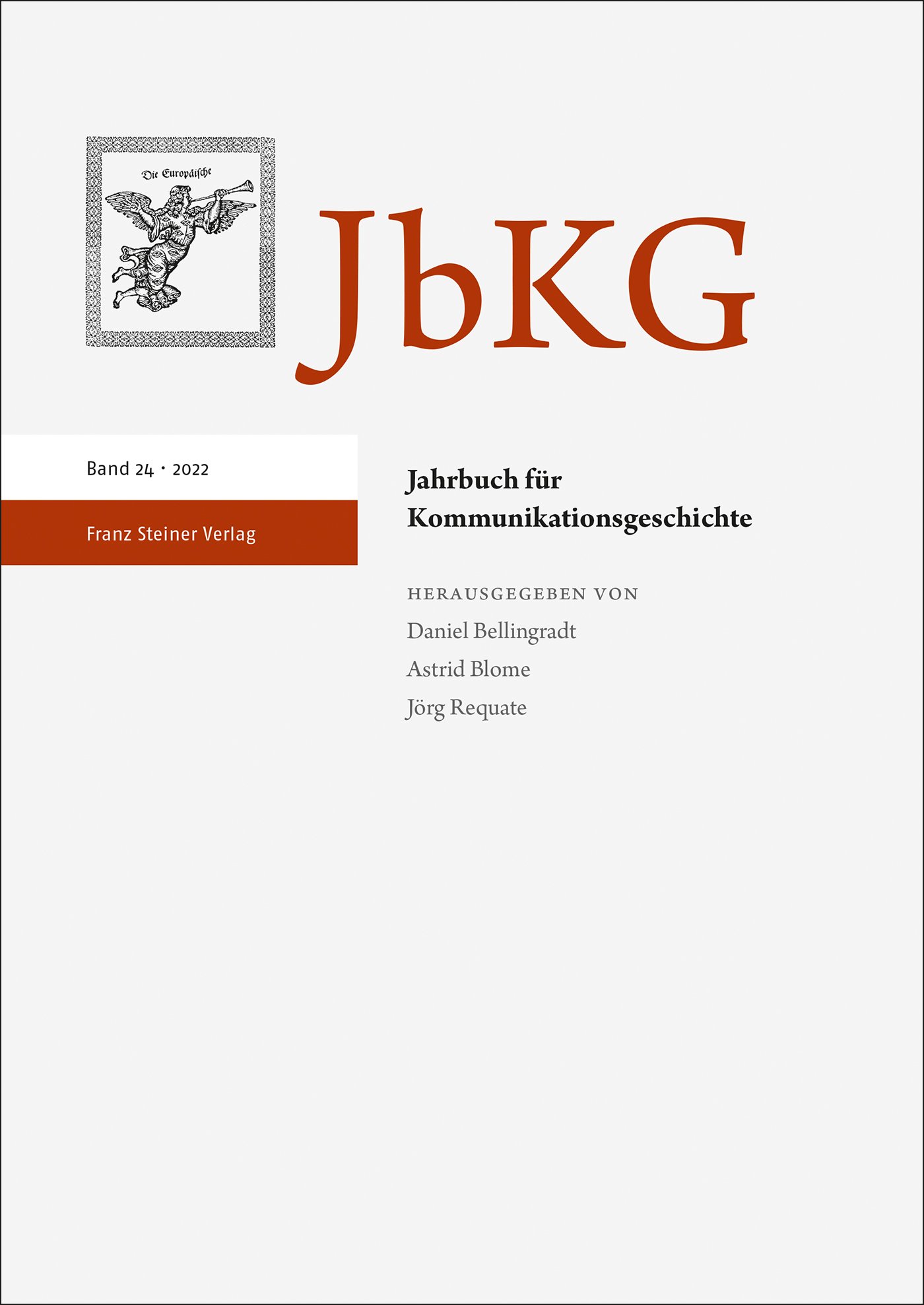 Jahrbuch für Kommunikationsgeschichte 24 (2022)