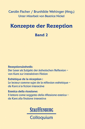 Rezeptionsästhetik / Esthétique de la réception / Estetica della recezione