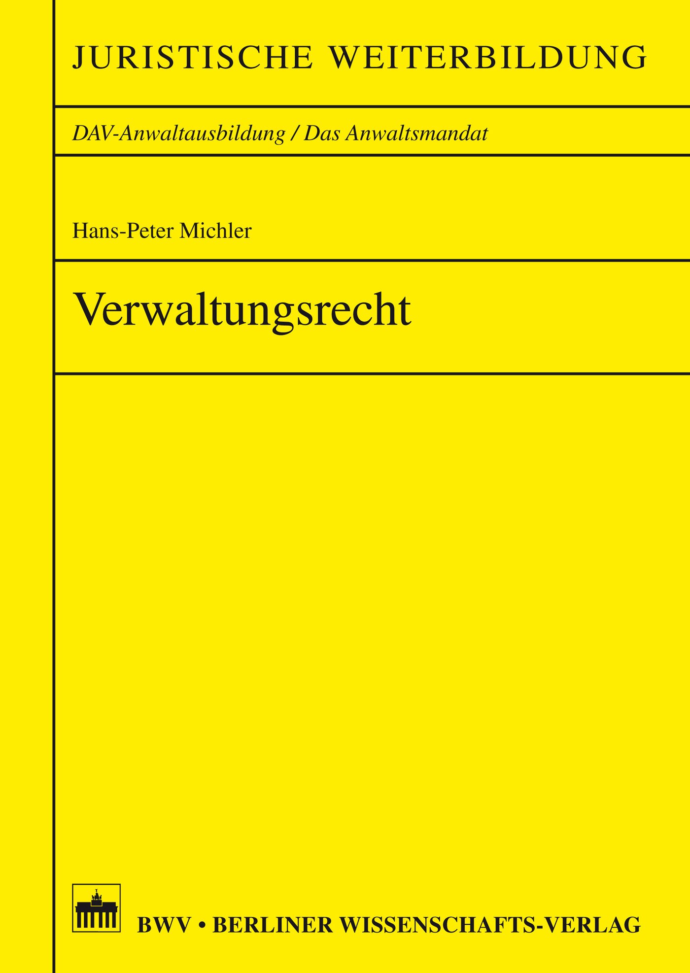 Verwaltungsrecht