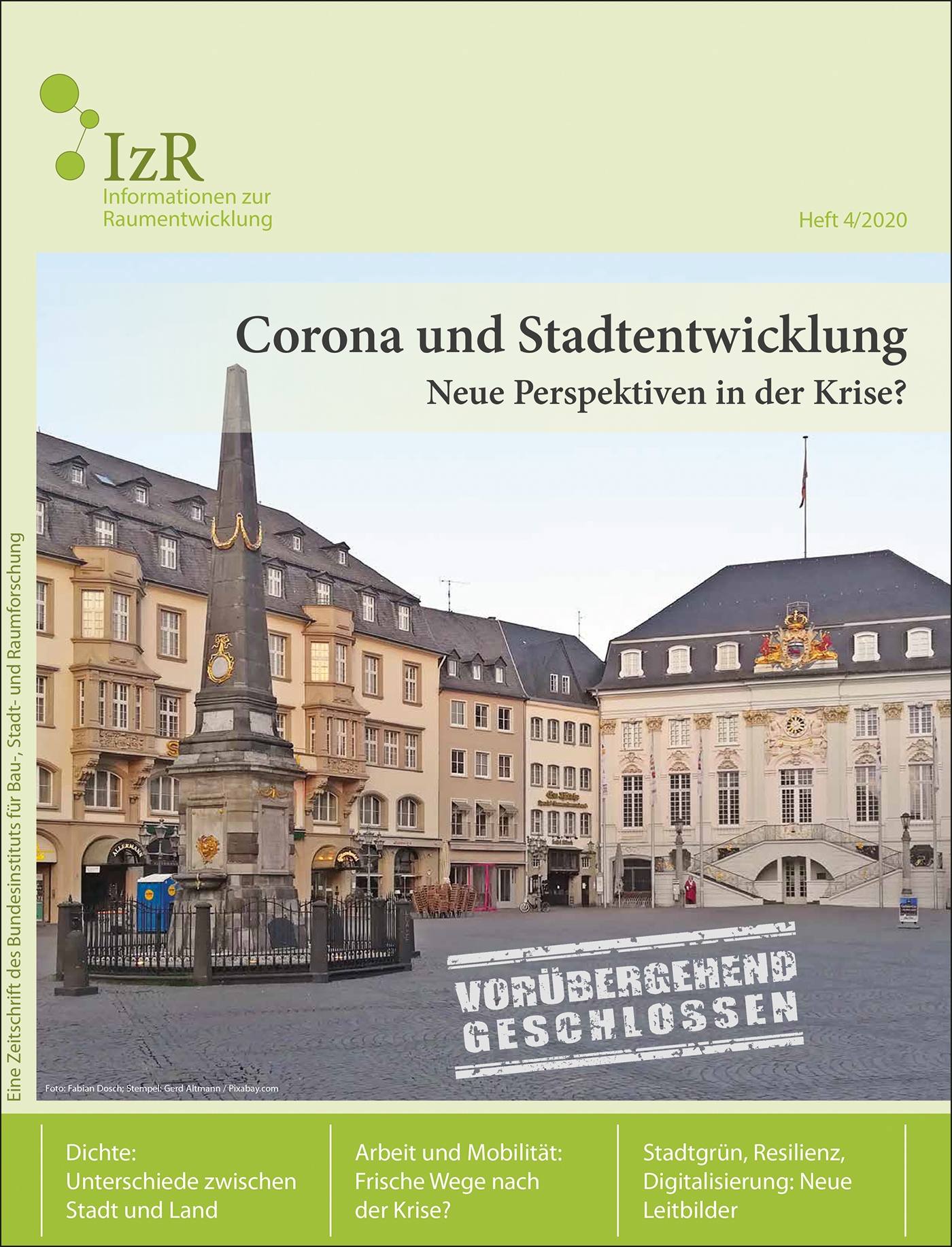 Cover der Zeitschrift IZR Heft 2020/4