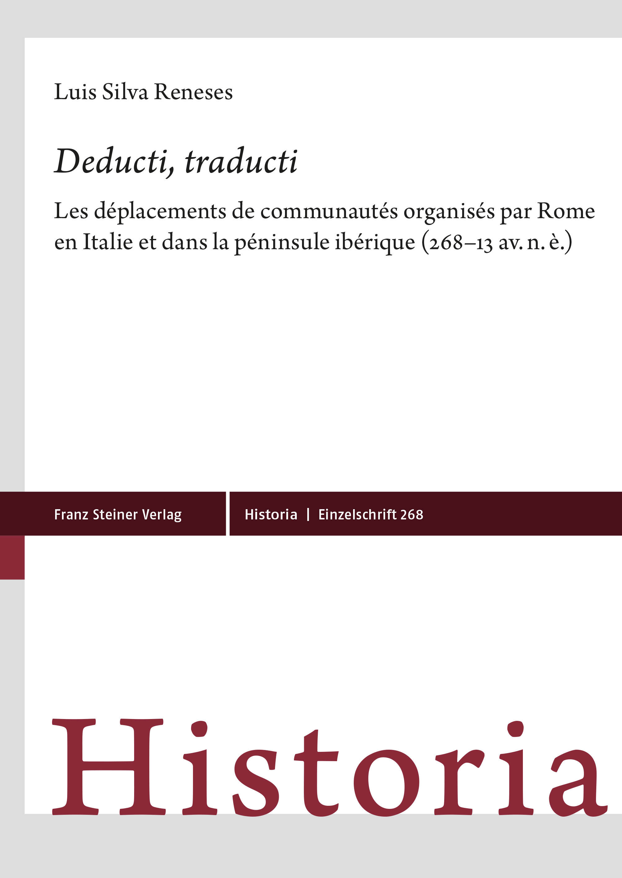 „Deducti, traducti“