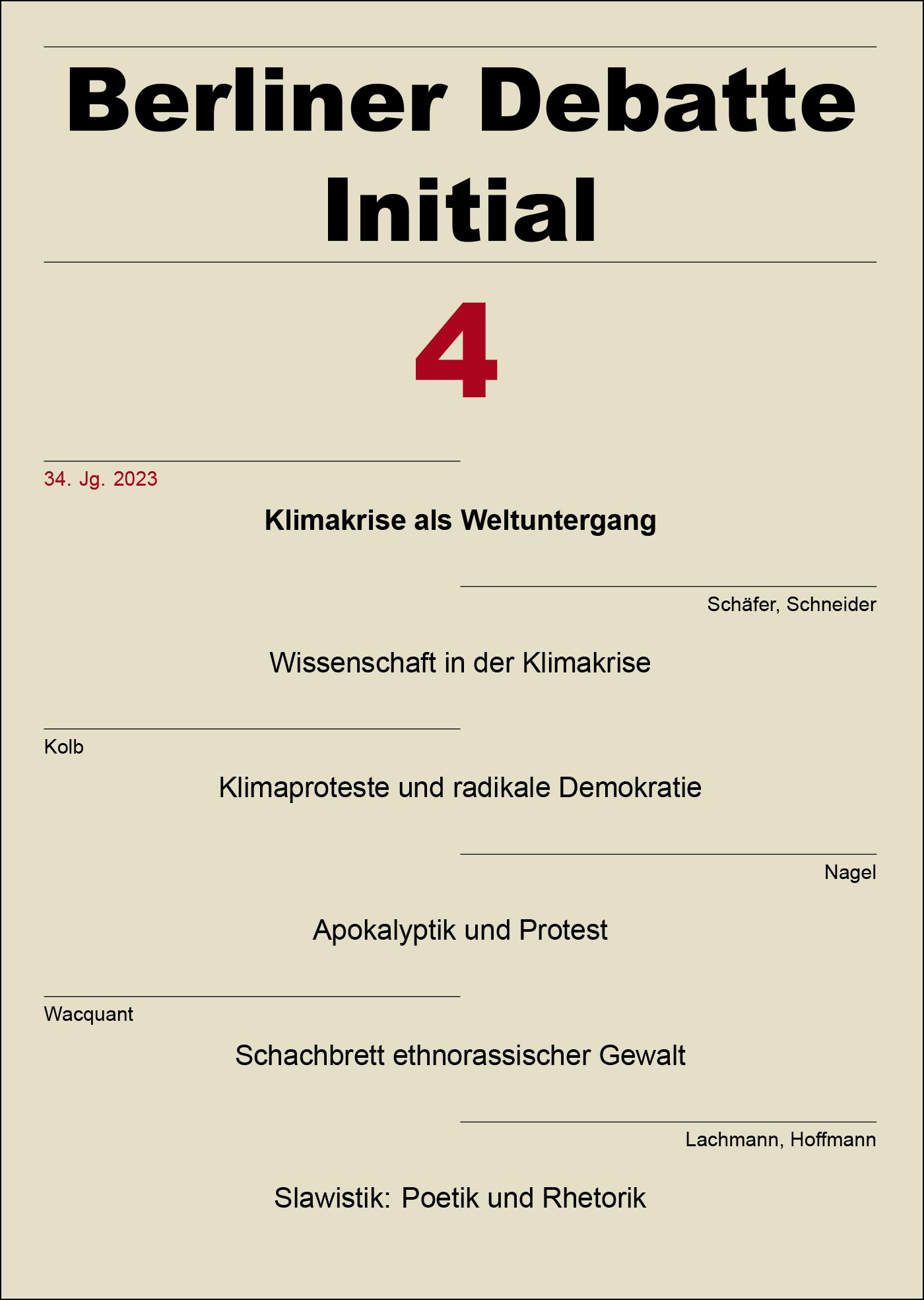 Berliner Debatte Initial 34 (2023) 4