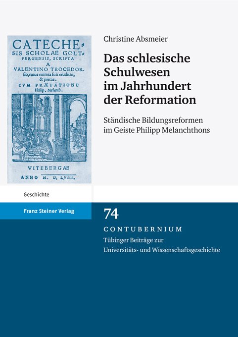 Das schlesische Schulwesen im Jahrhundert der Reformation
