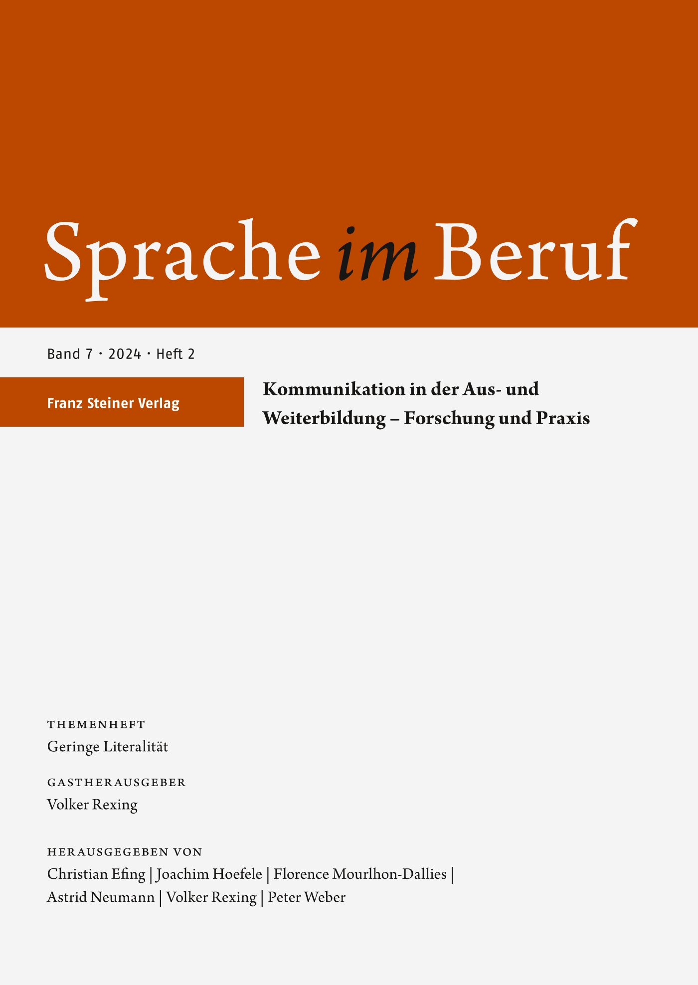 Sprache im Beruf