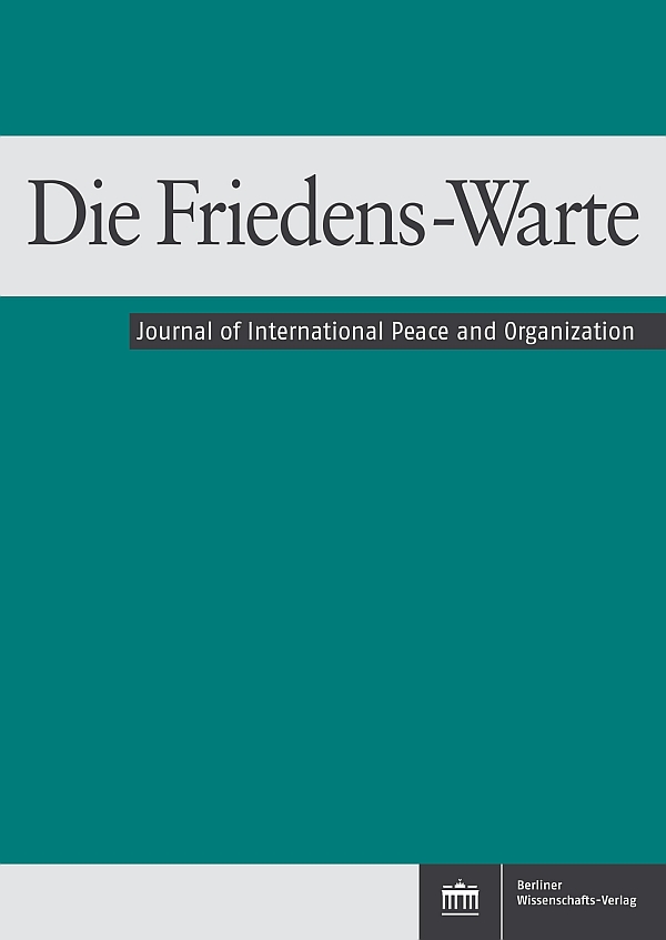 Die Friedens-Warte - print + online