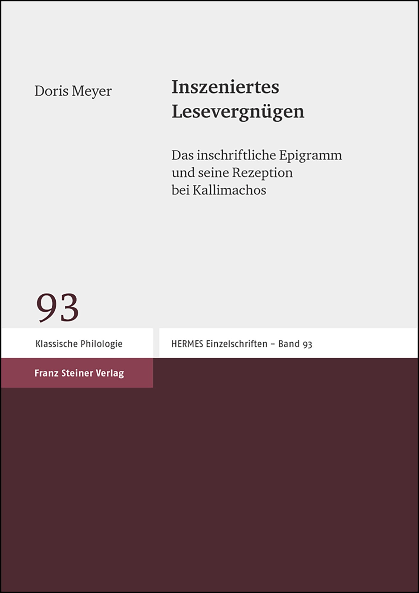 Inszeniertes Lesevergnügen