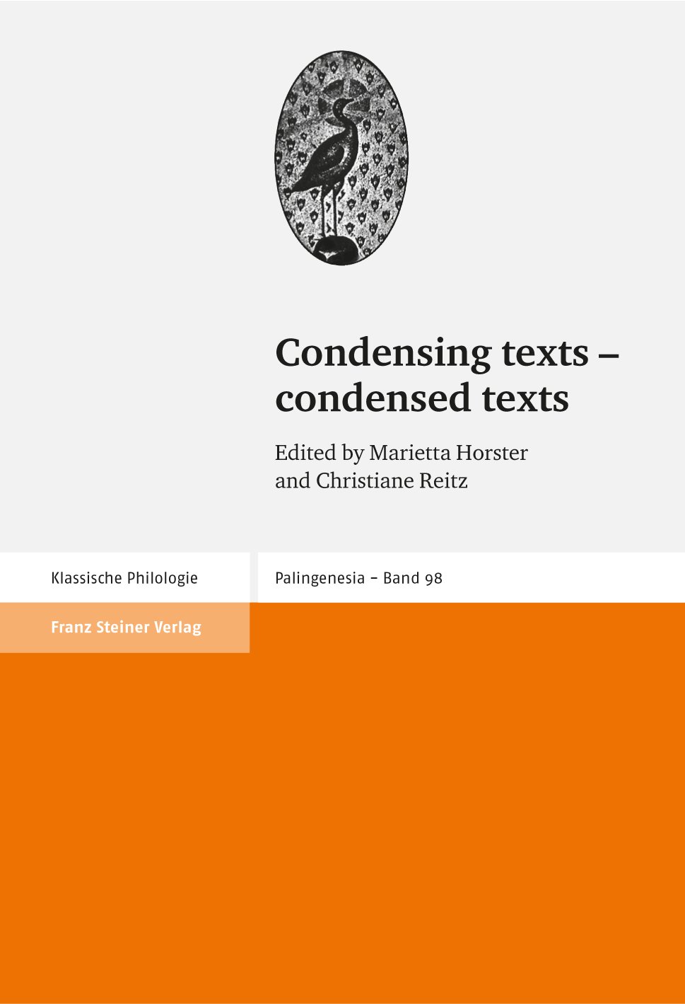 Condensing texts – condensed texts