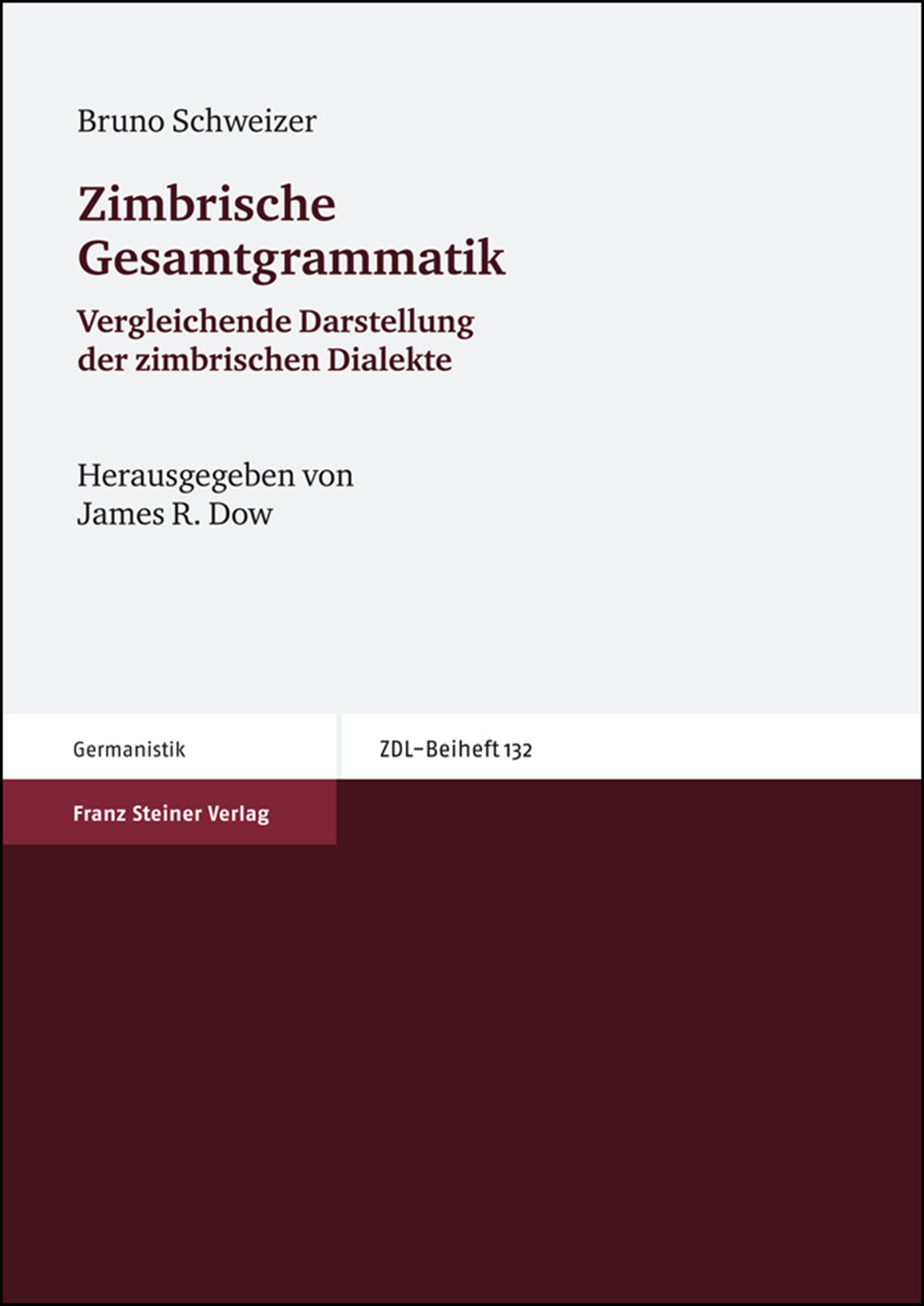 Zimbrische Gesamtgrammatik