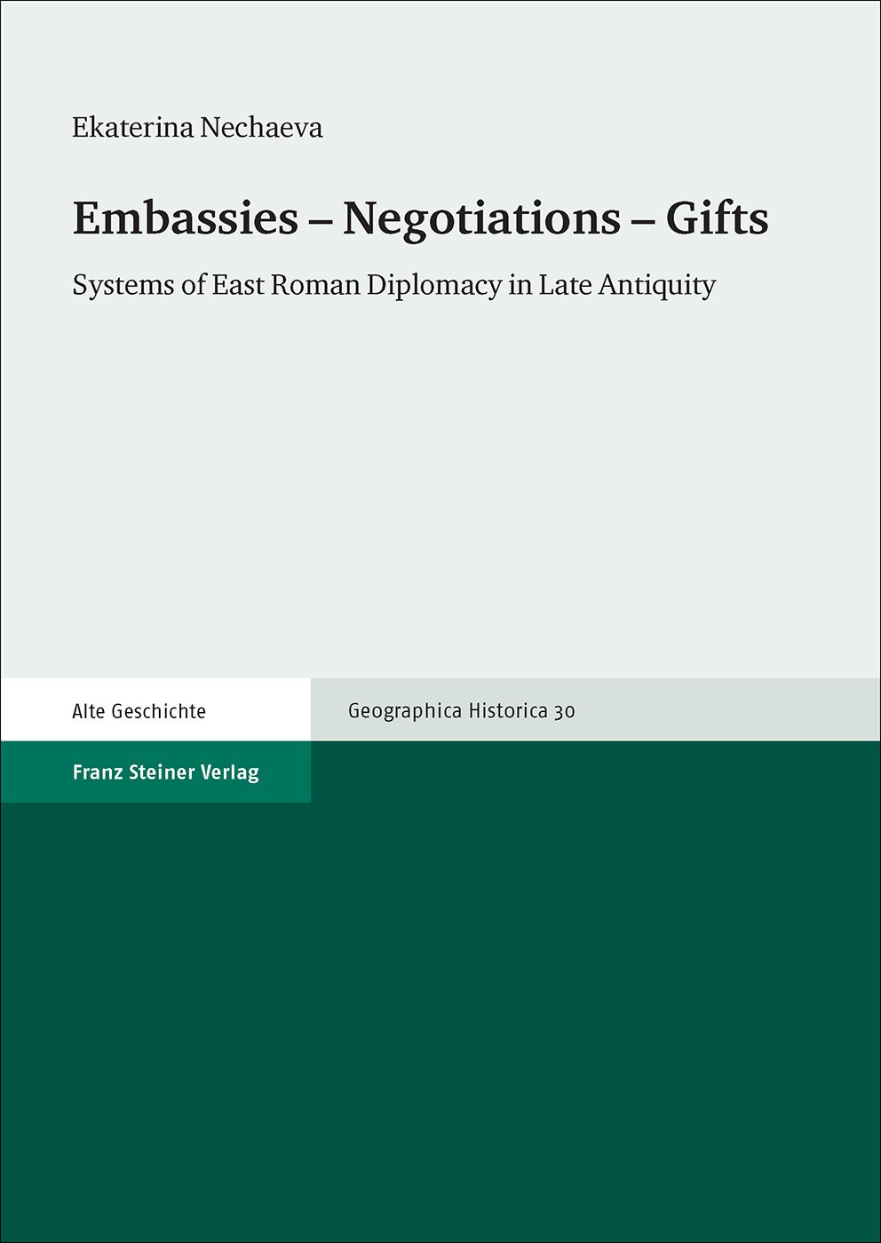 Embassies – Negotiations – Gifts