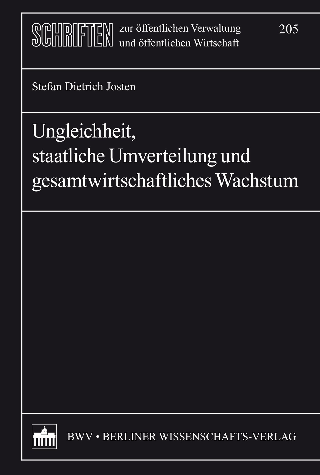 Ungleichheit, staatliche Umverteilung und gesamtwirtschaftliches Wachstum