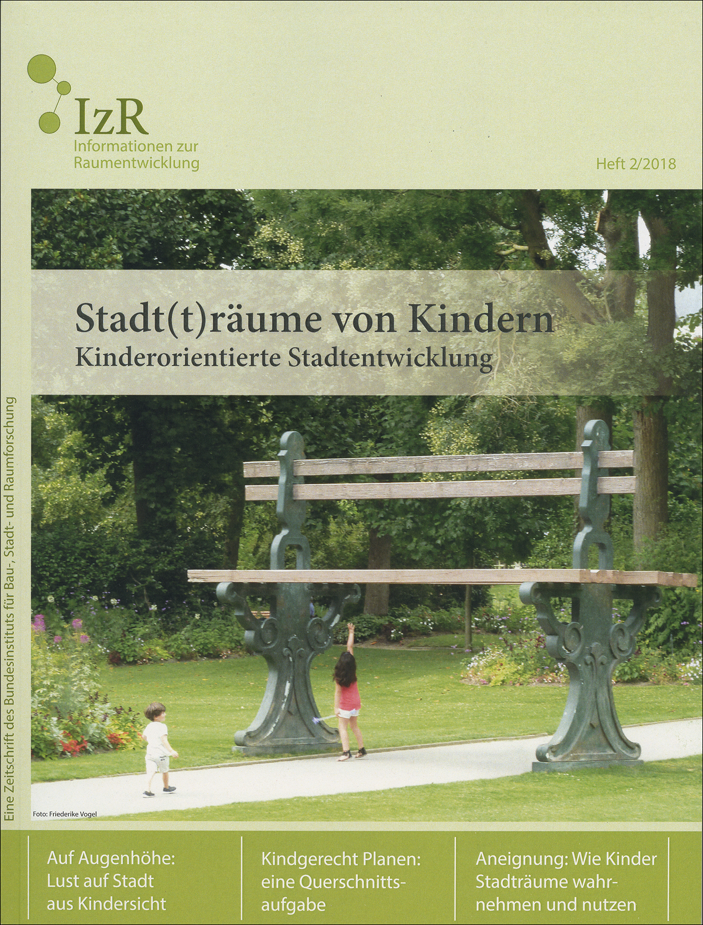 Cover der Zeitschrift IZR Heft 2018/2