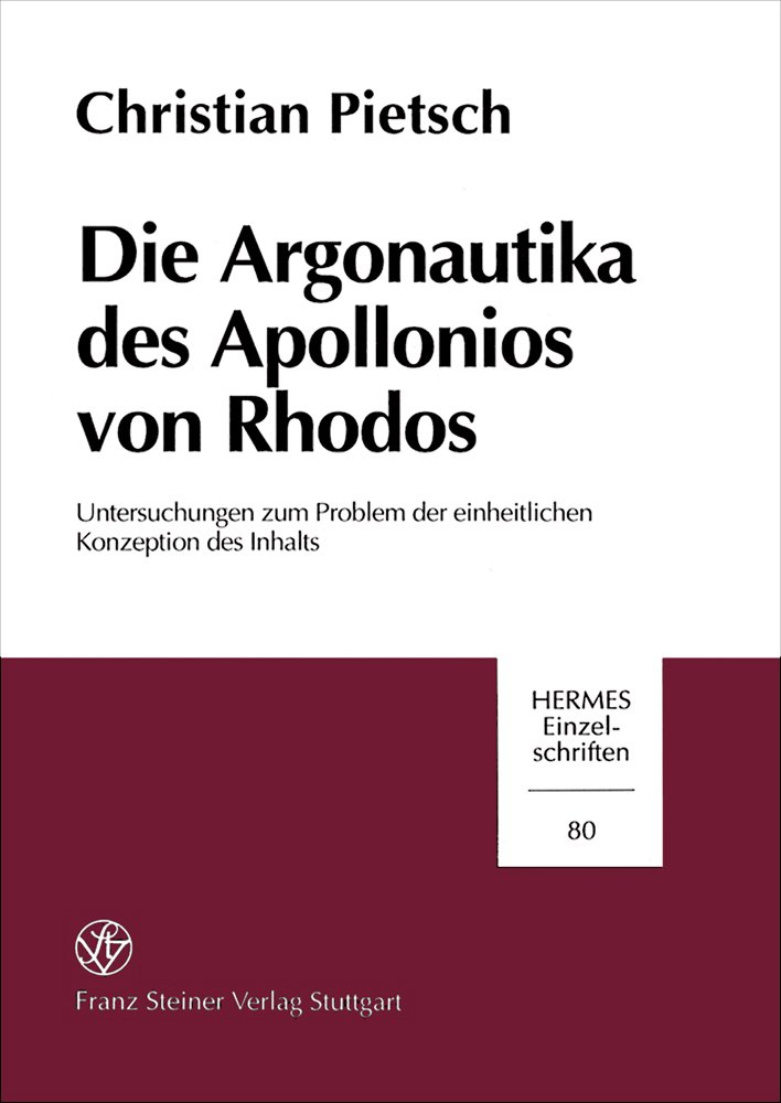 Die Argonautika des Apollonios von Rhodos