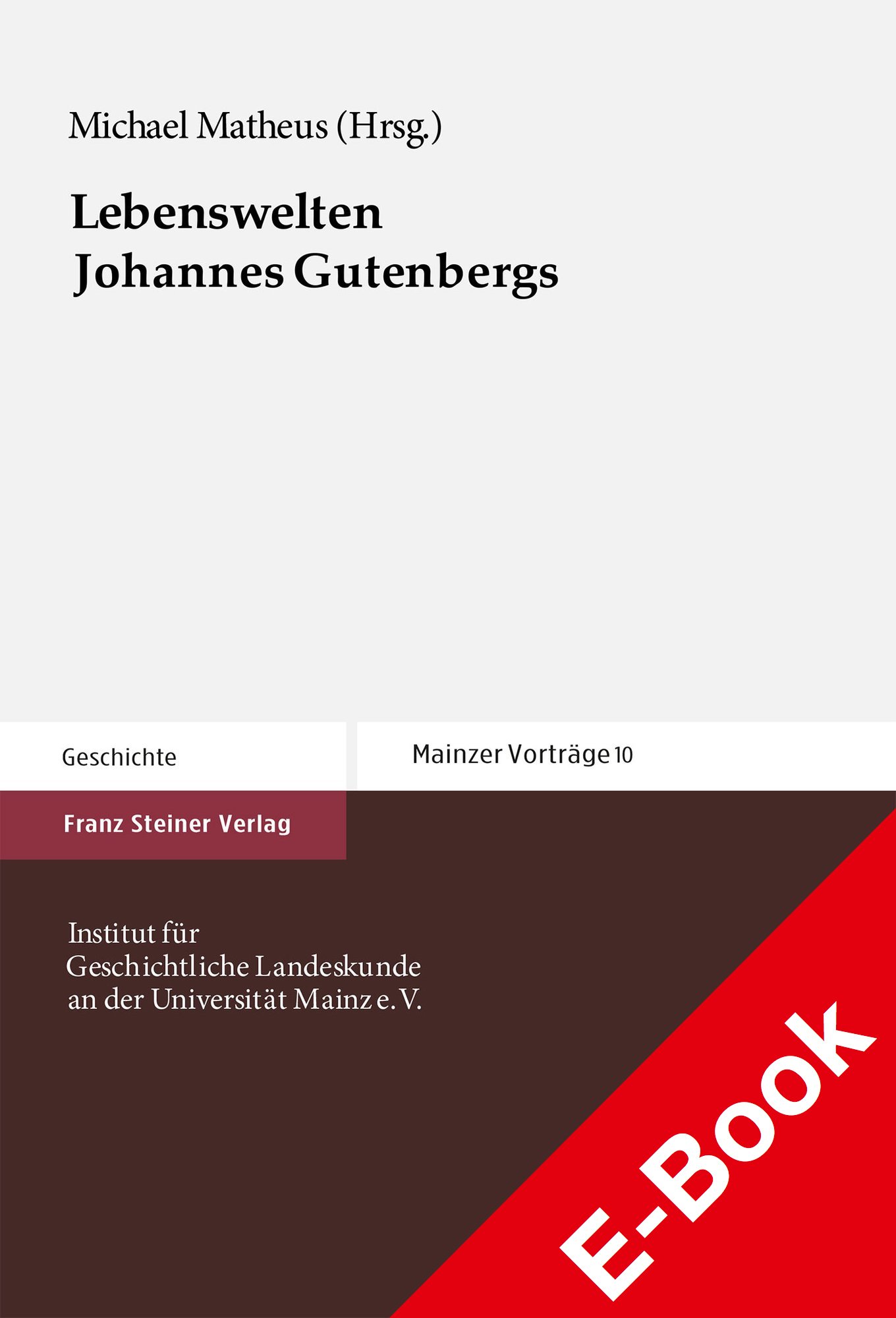 Lebenswelten Johannes Gutenbergs