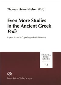 Even More Studies in the Ancient Greek Polis