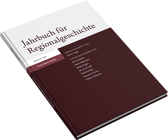 Coverabbildung von Jahrbuch für Regionalgeschichte 43 (2025)