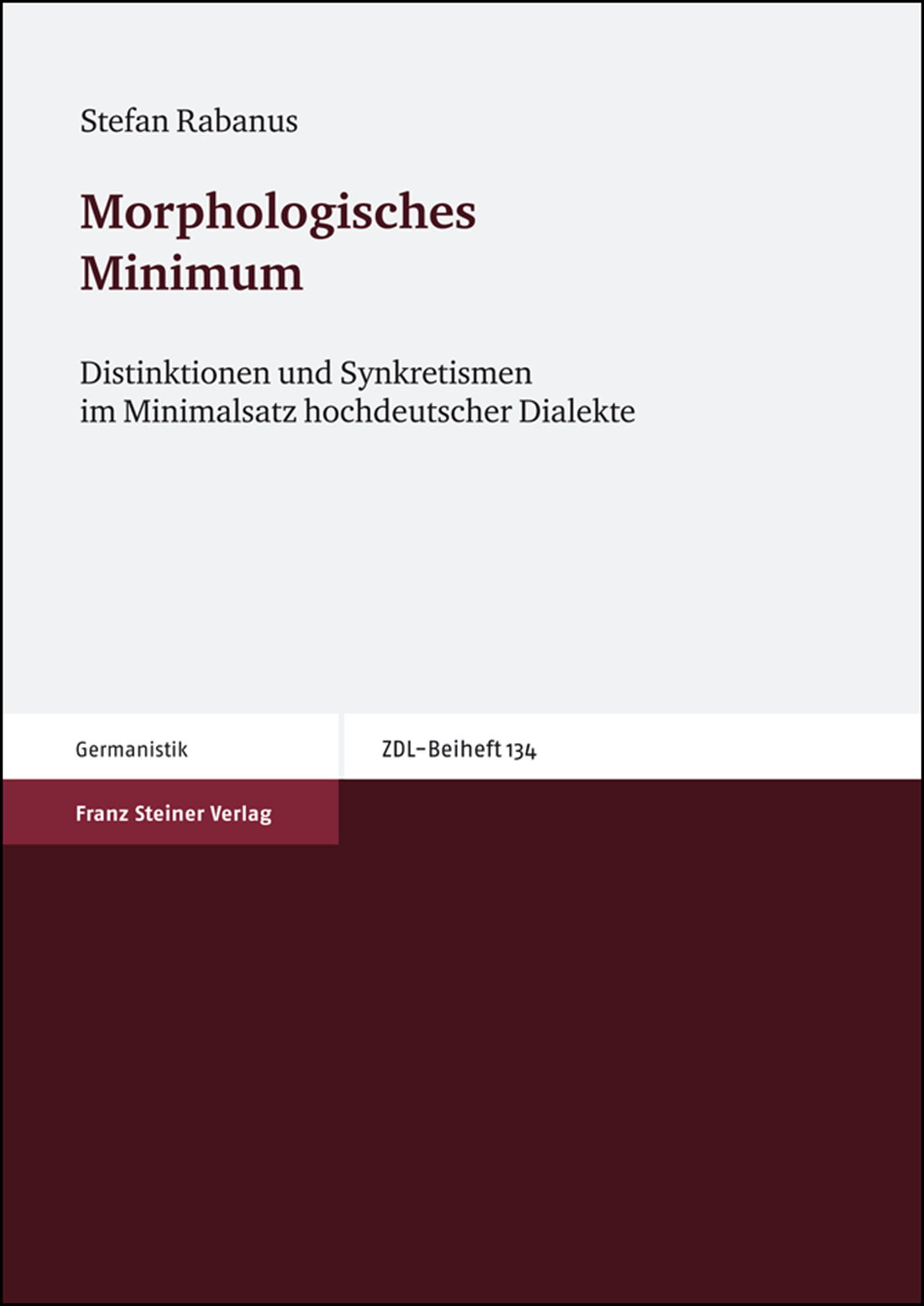Morphologisches Minimum