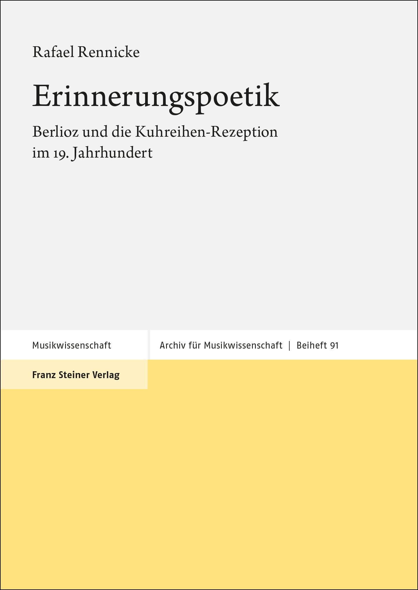 Erinnerungspoetik