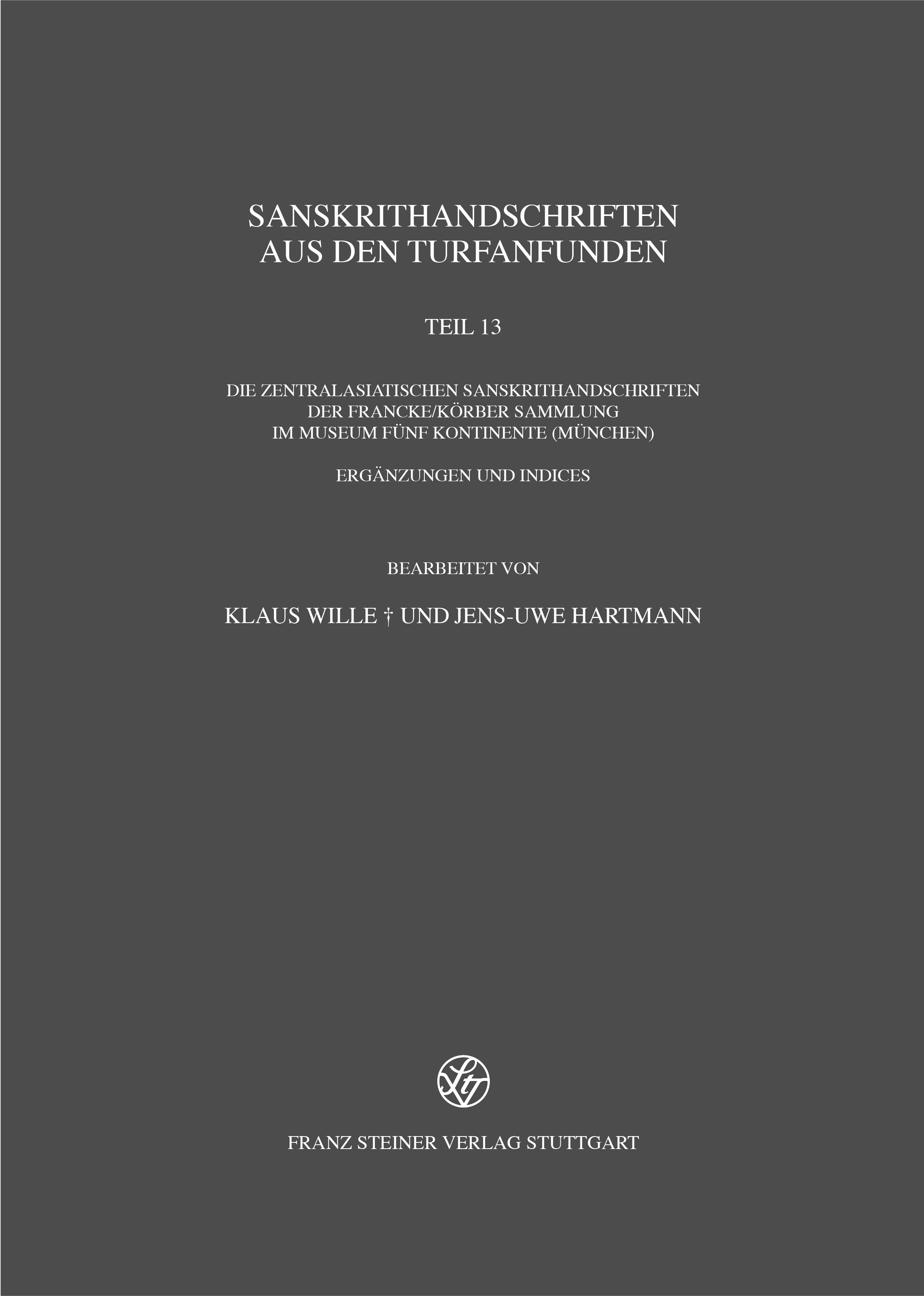 Sanskrithandschriften aus den Turfanfunden