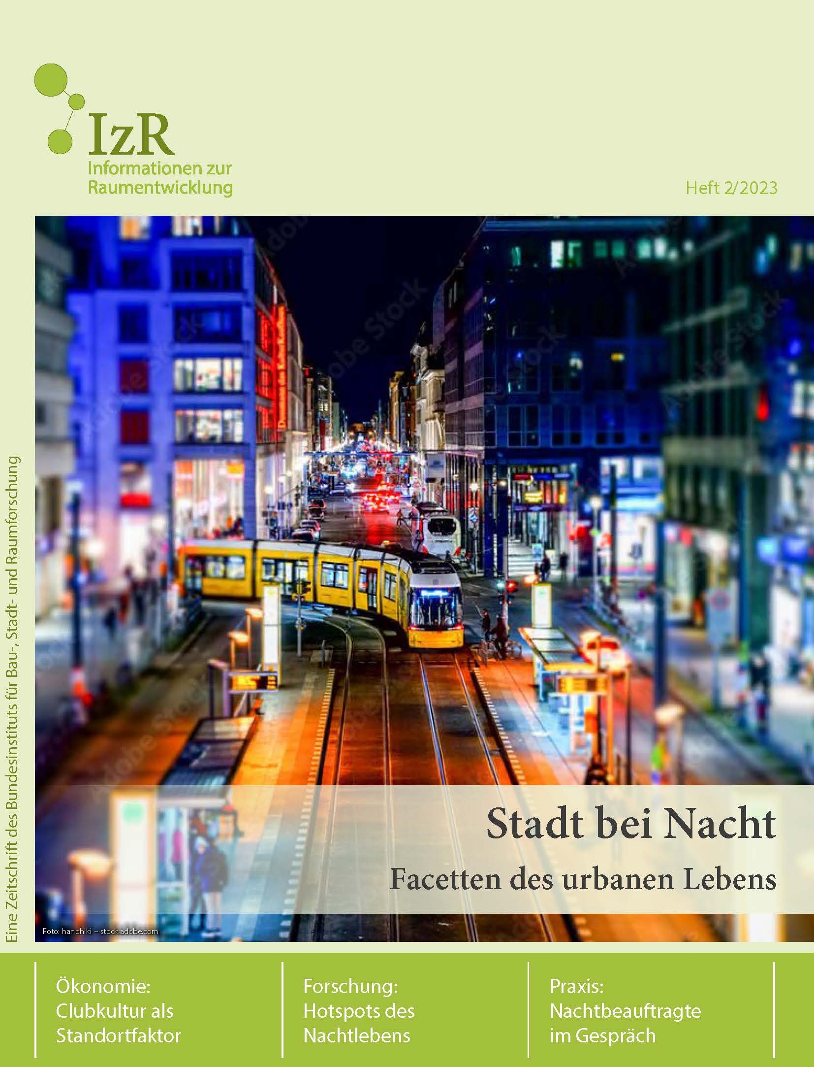 Cover der Zeitschrift IZR Heft 2023/2